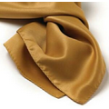 Vegas Gold Polyester Satin Scarf - 30"x30"